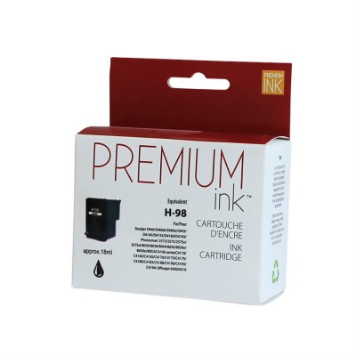 HP 98 C9364W Reman Noir Premium Ink